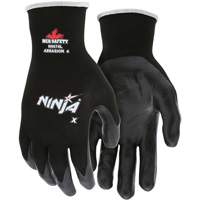 Ninja&reg; Coated Gloves, Large, Bi-Polymer Coating, 15 Gauge, Nylon/Lycra&reg; Shell Les Fournitures Industrielles Méga