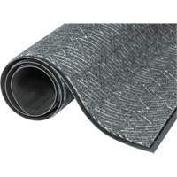 Triathlon Performance Entrance Mats, Wiper/Scraper, 6' x 10' x 7/16", Cool Grey Les Fournitures Industrielles Méga