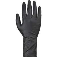 KeepKleen&reg; Disposable Gloves, Large, Nitrile, 8-mil, Powder-Free, Black Les Fournitures Industrielles Méga