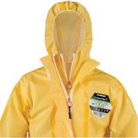 ChemMax&reg; 1 Coveralls, Polyethylene/Polypropylene, 4X-Large, Yellow Les Fournitures Industrielles Méga
