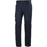 Oxford Service Pants, Poly-Cotton, Navy Blue, Size 30, 30 Inseam Les Fournitures Industrielles Méga