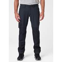 Oxford Service Pants, Poly-Cotton, Navy Blue, Size 30, 30 Inseam Les Fournitures Industrielles Méga