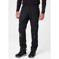 Oxford Service Pants, Poly-Cotton, Black, Size 30, 32 Inseam Les Fournitures Industrielles Méga