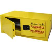 Flammable Storage Cabinet, 12 gal., 2 Door, 43" W x 18" H x 18" D Les Fournitures Industrielles Méga