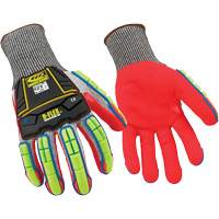 Gants r&eacute;sistants aux coupures 065, Taille T-petit/7, Calibre 13, Rev&ecirc;tement Nitrile, Enveloppe en PEHP, ANSI/ISEA 105 niveau 4 Les Fournitures Industrielles Méga