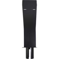 Dispenser Holder for Crowd Control Post, Black Les Fournitures Industrielles Méga