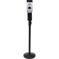Dispenser Holder for Crowd Control Post, Black Les Fournitures Industrielles Méga