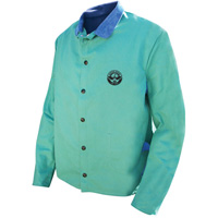 Veste de soudage Gander Brand Banox FR, Coton, Grand, Vert Les Fournitures Industrielles Méga