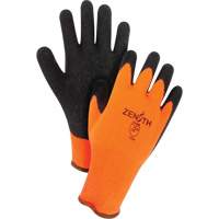 Gant d'hiver en caoutchouc naturel, Grand, R&ecirc;vetement Latex, Calibre 10, Enveloppe en Coton/Polyester Les Fournitures Industrielles Méga
