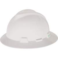 V-Gard&reg; Slotted Full-Brim Hardhat, Pinlock Suspension, Non-Vented Les Fournitures Industrielles Méga