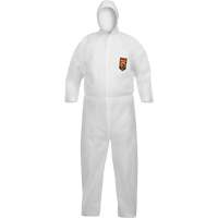 KleenGuard A40 Disposable Coveralls, Medium, White, Microporous Les Fournitures Industrielles Méga