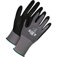 Gants enduits l&eacute;gers X-Site, 8, R&ecirc;vetement Nitrile, Calibre 15, Enveloppe en Nylon/Lycra Les Fournitures Industrielles Méga