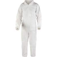 Premium Coveralls, 3X-Large, White, Microporous Les Fournitures Industrielles Méga
