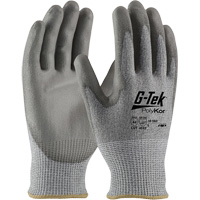 G-Tek&reg; PolyKor&reg; Cut Resistant Gloves, Small, 13 Gauge, Polyurethane Coated, ASTM ANSI Level A4/EN 388 Level 5/EN 388 Level D Les Fournitures Industrielles Méga