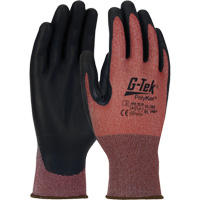 G-Tek&reg; PolyKor&reg; X7 Neuroma&reg; Cut Resistant Gloves, Small, 18 Gauge, Polyurethane Coated, ASTM ANSI Level A3/EN 388 Level C Les Fournitures Industrielles Méga