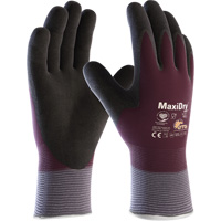 ATG MaxiDry&reg; Zero Coated Gloves with Thermal Lining, Small, Foam Nitrile Coating, 15 Gauge, Nylon/Spandex Shell Les Fournitures Industrielles Méga