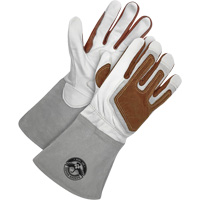 Gander Brand TIG Welder's Gloves with Heat Patch, Grain Goatskin, Size Small Les Fournitures Industrielles Méga