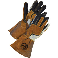 Gander Brand MIG Welder's Gloves, Grain Cowhide, Size X-Small Les Fournitures Industrielles Méga