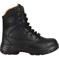 Safety Boots, Leather, Steel Toe, Size 6, Impermeable Les Fournitures Industrielles Méga
