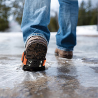 Dispositif de traction Midcleat, Acier, Traction Crampon, Taille unique Les Fournitures Industrielles Méga