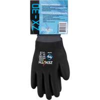 Gants enduits ZX-30° de premi&egrave;re qualit&eacute;, Moyen, R&ecirc;vetement Mousse de PVC, Calibre 15, Enveloppe en Nylon Les Fournitures Industrielles Méga