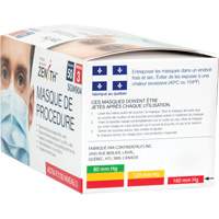 Masques d'intervention jetables, ASTM F2100 Niveau 3, Classe 1 Les Fournitures Industrielles Méga