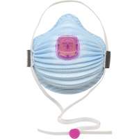 Respirateur de la s&eacute;rie AirWave 4400 avec Smartstrap et garniture d'&eacute;tanch&eacute;it&eacute; int&eacute;grale en mousse, P100, Certifi&eacute; NIOSH, Moyen/grand Les Fournitures Industrielles Méga