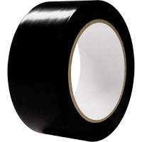 Ruban pour marquage d'all&eacute;es, 2" x 108', PVC, Noir Les Fournitures Industrielles Méga