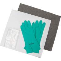 Trousse d'&eacute;quipement de lutte contre les d&eacute;versements, Huile seulement/Universel, Sac, Absorbance de 5 gal. US Les Fournitures Industrielles Méga