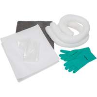 Trousse d'&eacute;quipement de lutte contre les d&eacute;versements, Huile seulement/Universel, Sac, Absorbance de 10 gal. US Les Fournitures Industrielles Méga