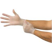 Gants jetables MicroFlex, Petit, Vinyle, 2,8 mil, Sans poudre, Transparent Les Fournitures Industrielles Méga