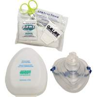Ensemble de masque RCR de poche et accessoires, Masque r&eacute;utilisable, Classe 2 Les Fournitures Industrielles Méga