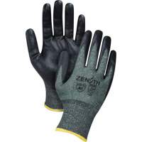 Gants l&eacute;gers et haute dext&eacute;rit&eacute; r&eacute;sistants &agrave; la coupe, Taille Petit, Calibre 18, Rev&ecirc;tement Mousse de nitrile, Enveloppe en Nylon/PEHP/Spandex, ASTM ANSI niveau A5 Les Fournitures Industrielles Méga