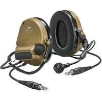 Peltor ComTac VI NIB Dual Lead Headset, Neckband Style, 22 dB Les Fournitures Industrielles Méga