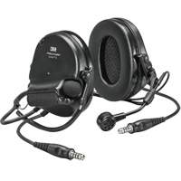 Peltor ComTac VI NIB Dual Lead Headset, Neckband Style, 22 dB Les Fournitures Industrielles Méga