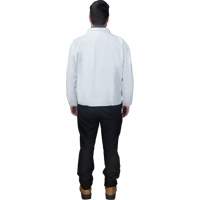 Disposable Shirt, Microporous, Small, White Les Fournitures Industrielles Méga