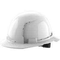Full Brim Hardhat, Meets CSA Type 1, Ratchet Suspension, Vented Les Fournitures Industrielles Méga