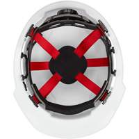 Front Brim Hardhat, Meets CSA Type 1, Ratchet Suspension, Non-Vented Les Fournitures Industrielles Méga