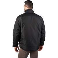 Blouson classique GridIron, Hommes, Petit, Noir Les Fournitures Industrielles Méga