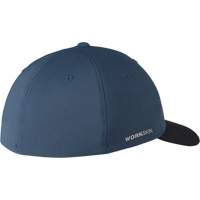 Casquette ajust&eacute;e Workskin, Bleu, Poly-coton Les Fournitures Industrielles Méga