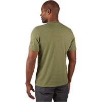 Hybrid Work Tee Shirt, Men's, Small, Green Les Fournitures Industrielles Méga