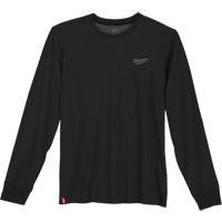 Hybrid Work Tee Shirt, Men's, Small, Black Les Fournitures Industrielles Méga