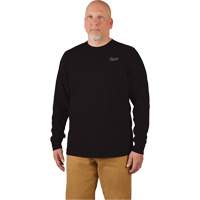Hybrid Work Tee Shirt, Men's, Small, Black Les Fournitures Industrielles Méga