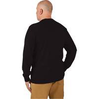 Hybrid Work Tee Shirt, Men's, Small, Black Les Fournitures Industrielles Méga