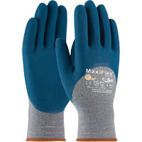 ATG MaxiFlex&reg; Comfort Seamless Knit Gloves, Large, Nitrile Coating, 15 Gauge, Nylon Shell Les Fournitures Industrielles Méga