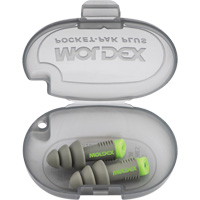 Alphas Reusable Earplugs, Uncorded, Bulk - Plastic Case, 27 dB NRR, One-Size Les Fournitures Industrielles Méga