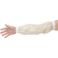 Sleeves, 18", Cotton, White Les Fournitures Industrielles Méga