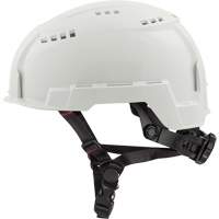 Helmet with Bolt Headlamp Mount, Ratchet Suspension Les Fournitures Industrielles Méga