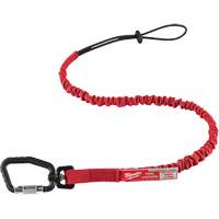 Locking Tool Lanyard, Bungee, Carabiner/Loop Les Fournitures Industrielles Méga