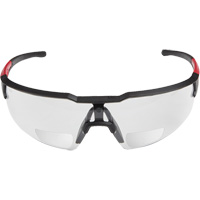 Magnified Safety Glasses, Anti-Scratch, Clear, 1.0 Diopter Les Fournitures Industrielles Méga